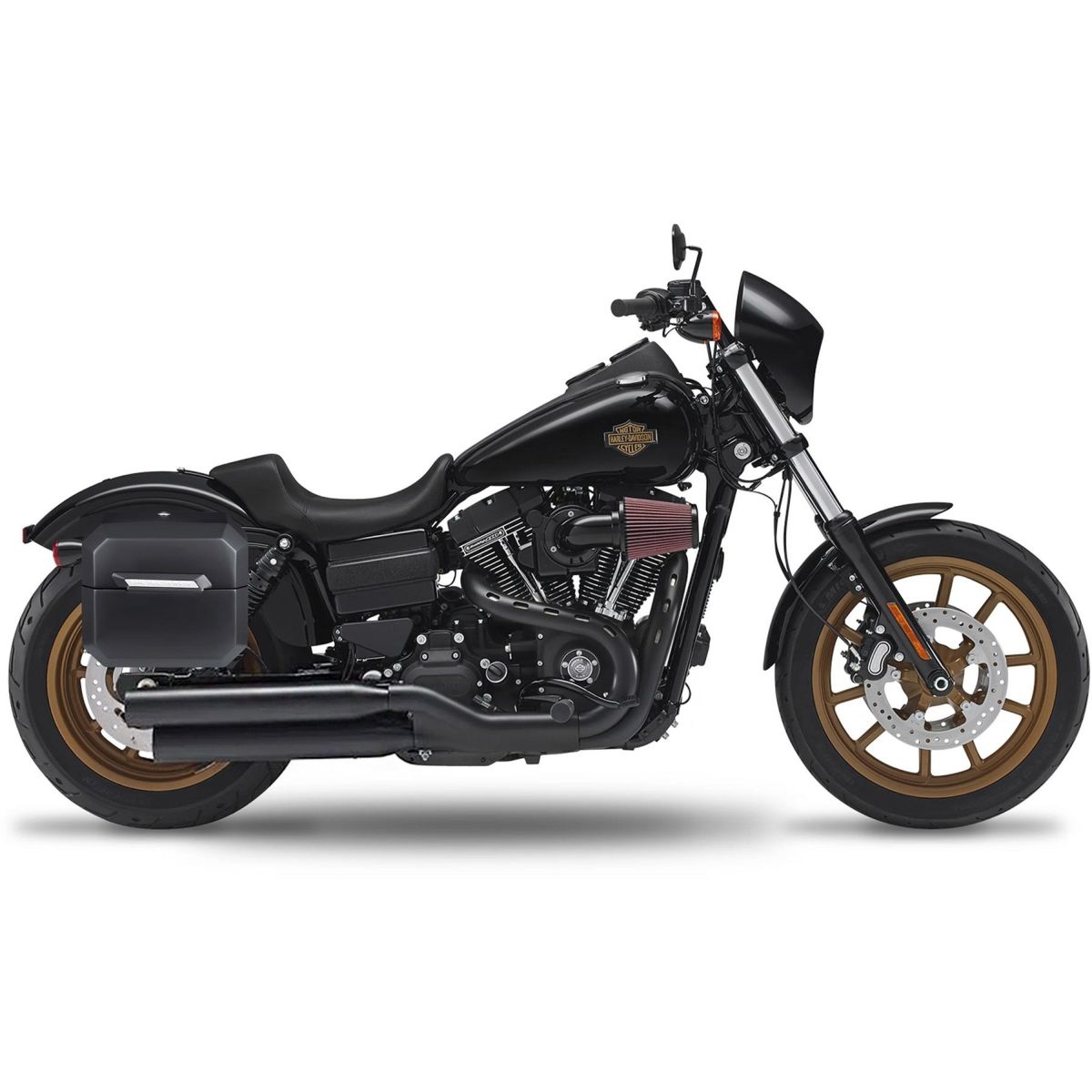 アウトロー クイックマウント サドルバッグ 20L (マットブラック)1