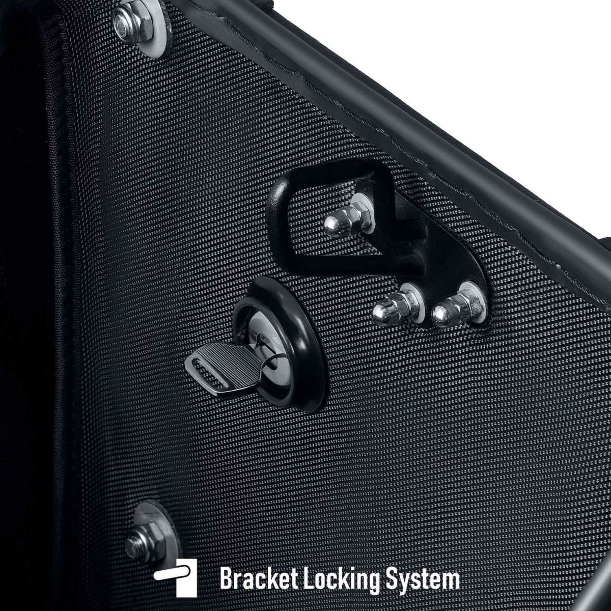 アウトロー クイックマウント サドルバッグ 20L (グロスブラック)4