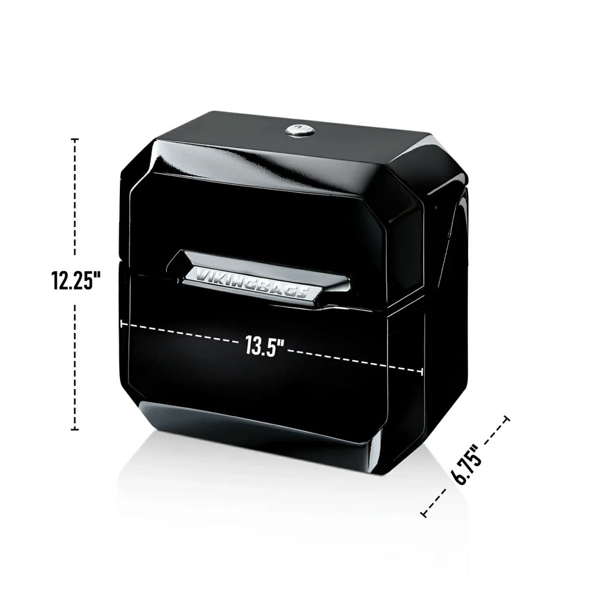 アウトロー クイックマウント サドルバッグ 20L (グロスブラック)7