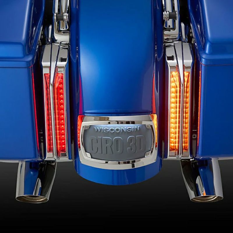 フィラーパネル・テールライト (クローム/レッドレンズ)