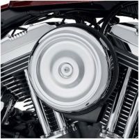 V-Twin Bobberスタイル・ラウンドエアクリーナーカバー クローム OEM型番:61300120-01