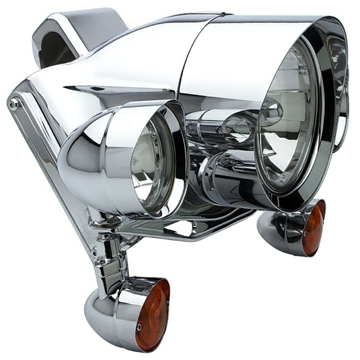 マリア エクステンド・ヘッドライトベゼル (クローム)1