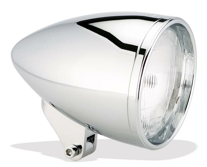 アレンネス Bullet ヘッドライト スタンダードリング クローム-01