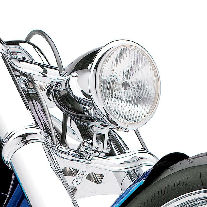 アレンネス Bullet ヘッドライト スタンダードリング クローム-02