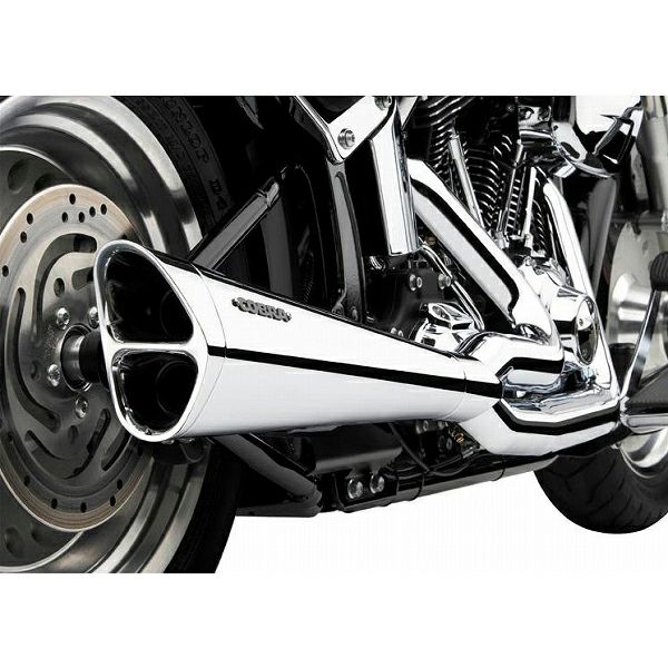 【アウトレット】Cobra Tri-pro 2in1 フルエキゾースト クローム-01