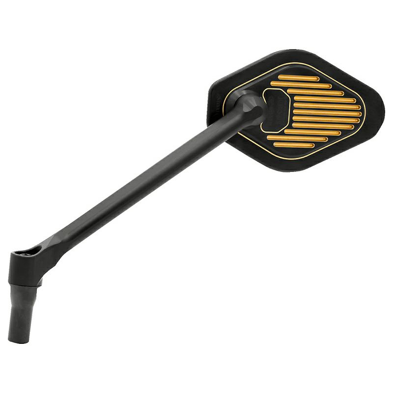 アジャスタブル・ミラー ロング 左用 (ブラック/ゴールド)1