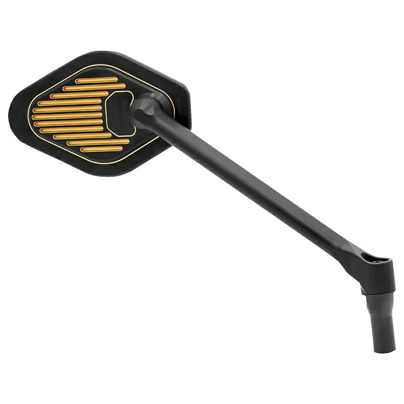 アジャスタブル・ミラー ロング 右用 (ブラック/ゴールド)1