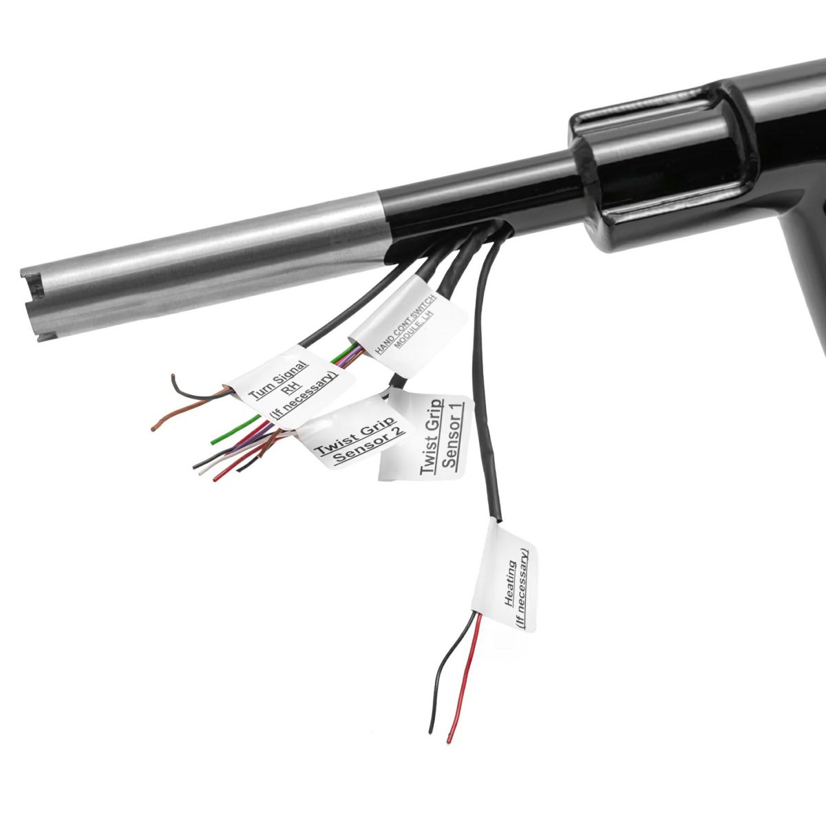 Killer Bull 配線済みハンドルバー 10インチ (クローム)3