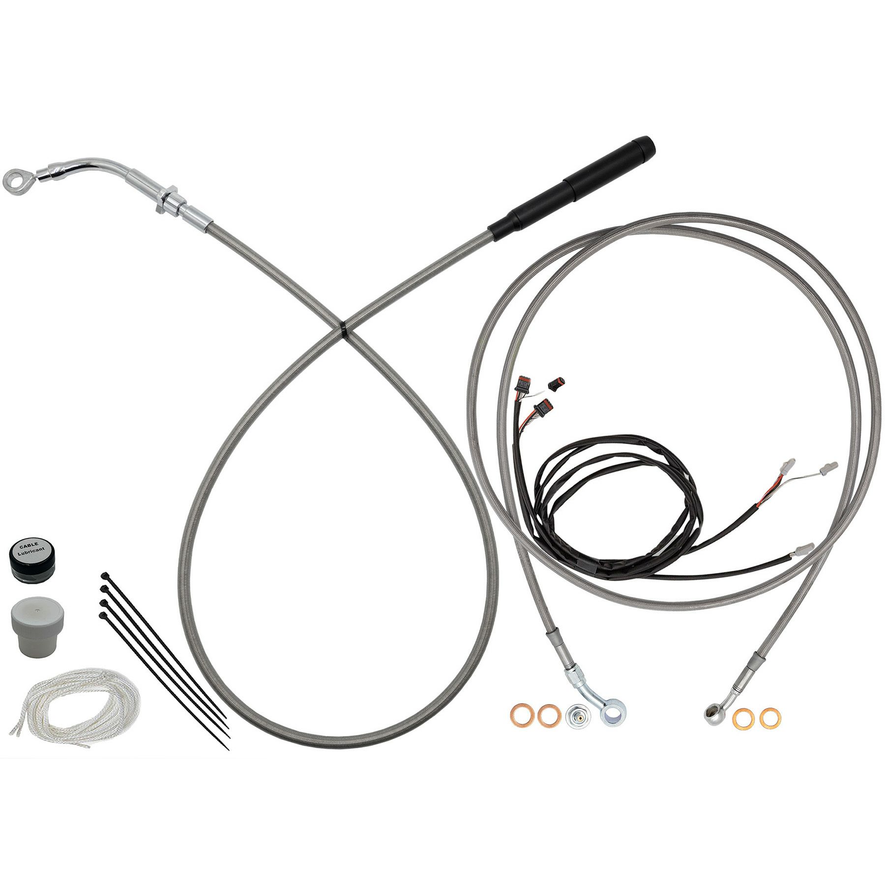 EZインストール・コンプリートキット 11～12インチ (クローム)