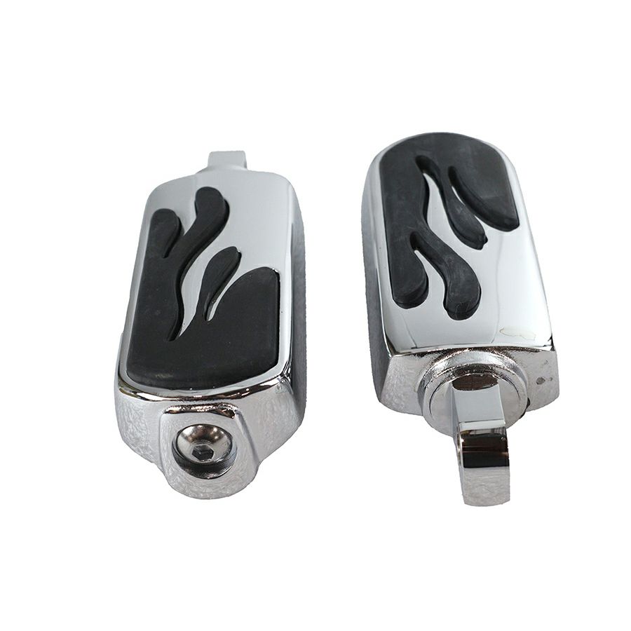 フレイムスタイル・オス型フットペグセット (クローム)