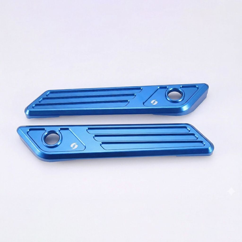 サドルバッグラッチカバー (ブルー)3