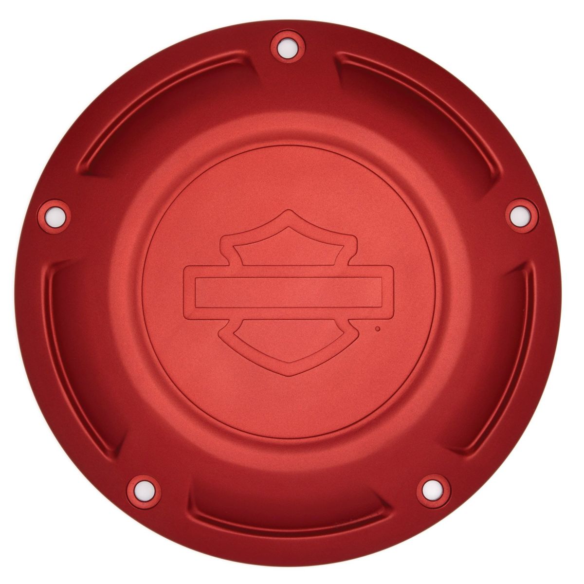 レッドライン・ダービーカバー (レッド) ツーリング1