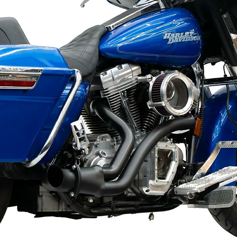 BMF 2-1 フルエキゾーストマフラー (ブラック)