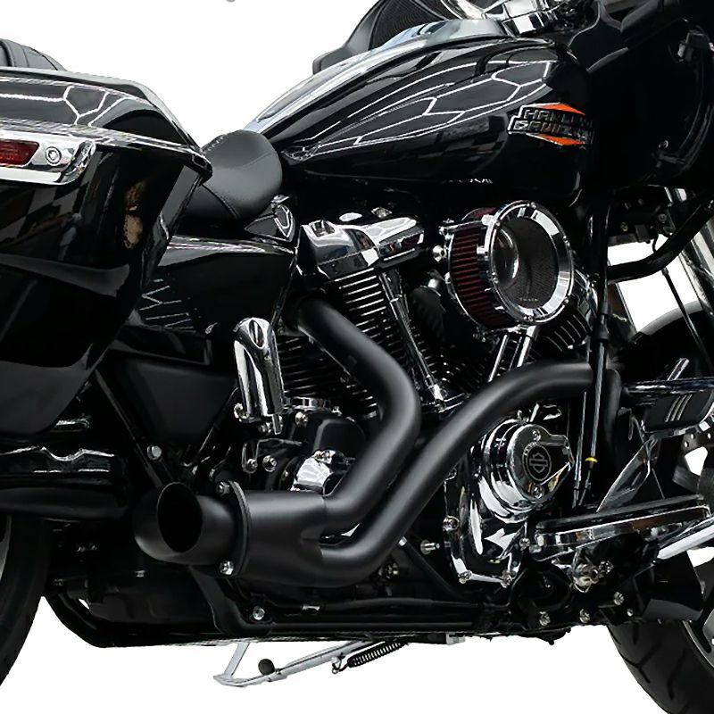 BMF 2-1 フルエキゾーストマフラー (ブラック)