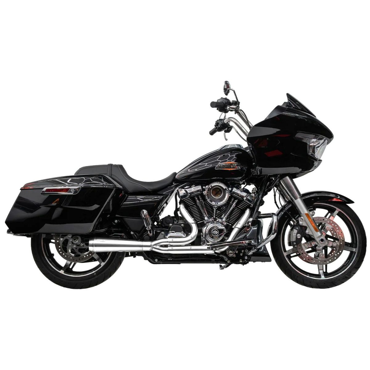 アサルト 2-1フルエキゾーストマフラー (ポリッシュ)1