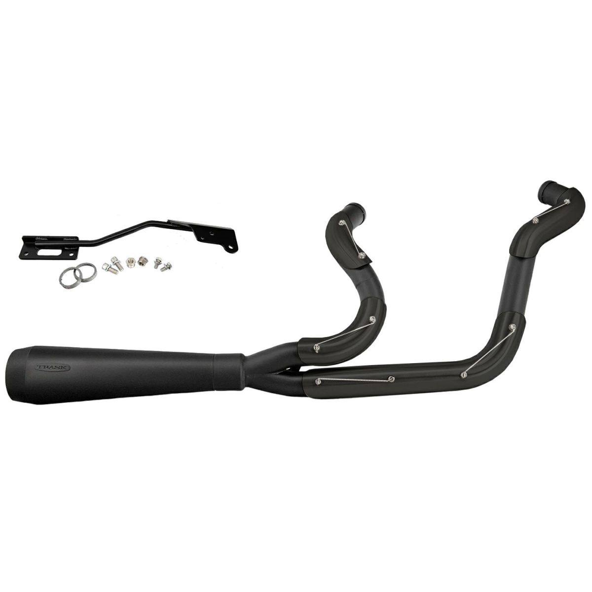 アサルト 2-1フルエキゾーストマフラー (ブラック)3