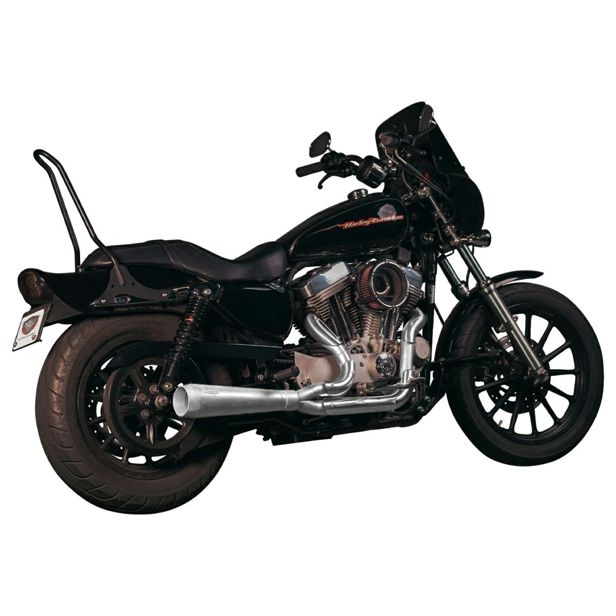 アサルト 2-1フルエキゾーストマフラー (ポリッシュ)1