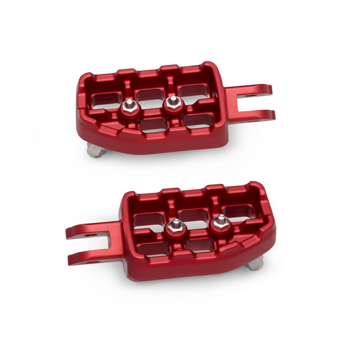 レッドライン・ライダーフットペグ (レッド)1