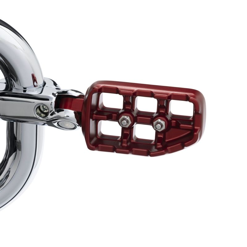 レッドライン・ハーレー ハイウェイフットペグ (レッド)