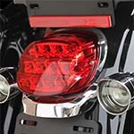 レイダウン　LEDテールライト　レッド　上ナンバー用