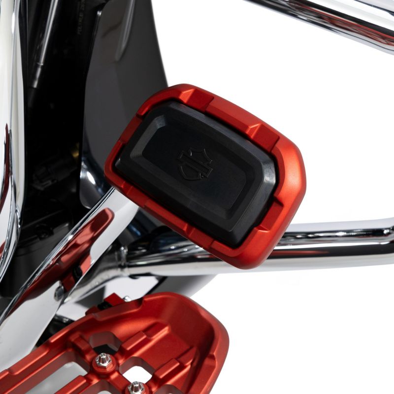 レッドライン・ラージブレーキペダルパッド (レッド)