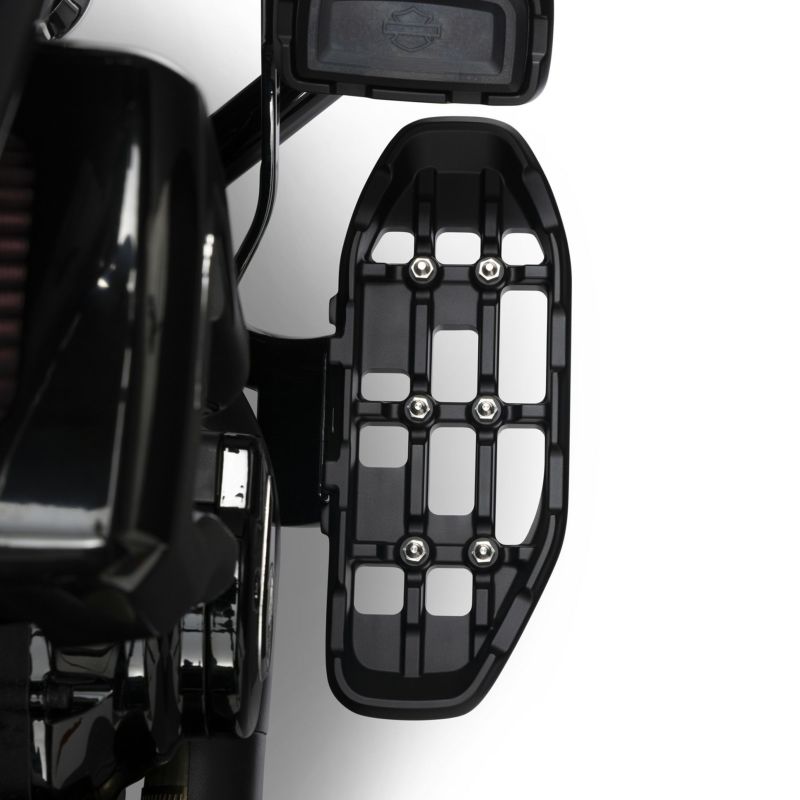 レッドライン・ライダーフットボード (ブラック) FLHC/S