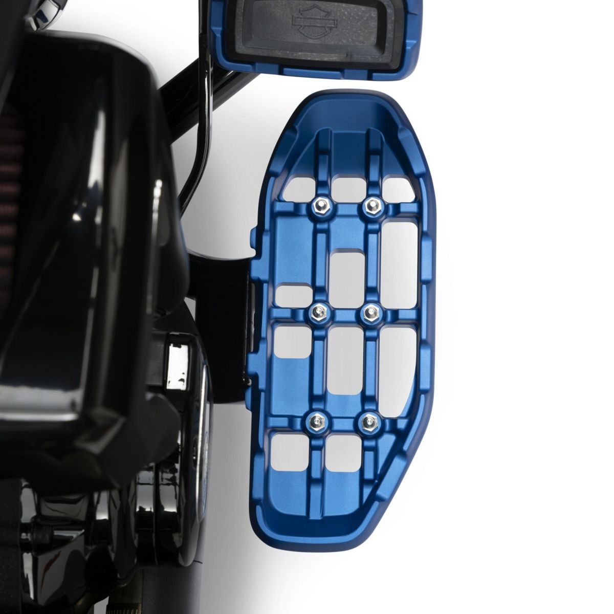 レッドライン・ライダーフットボード (ブルー) FLHC/S