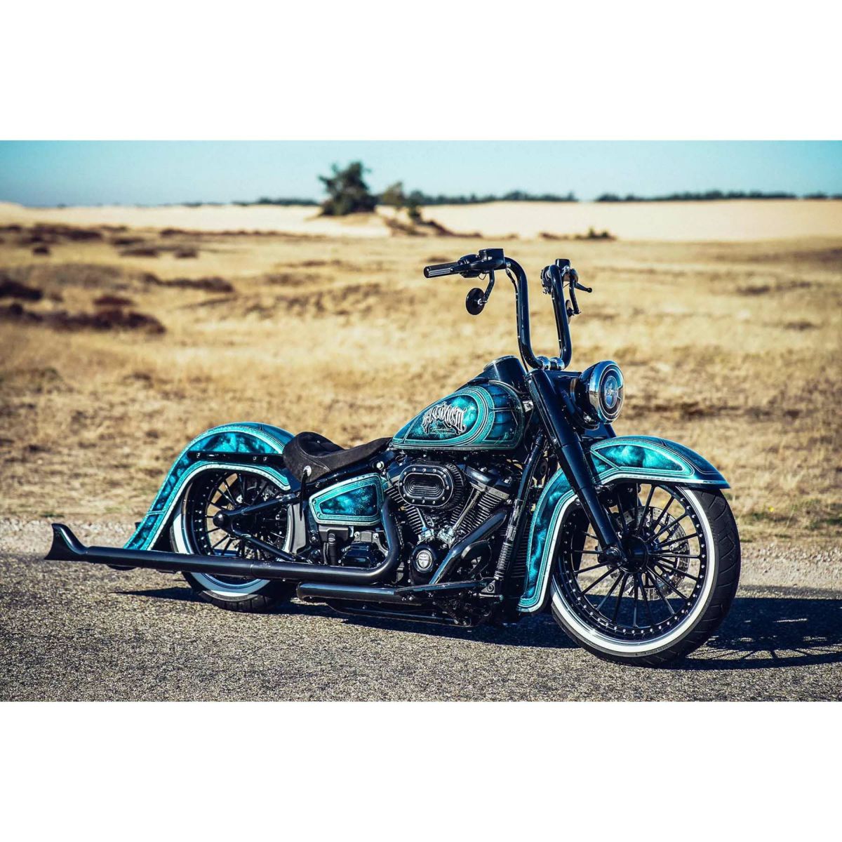 エルトキシコ・エイプハンドルルバー 35cm (ブラック)2