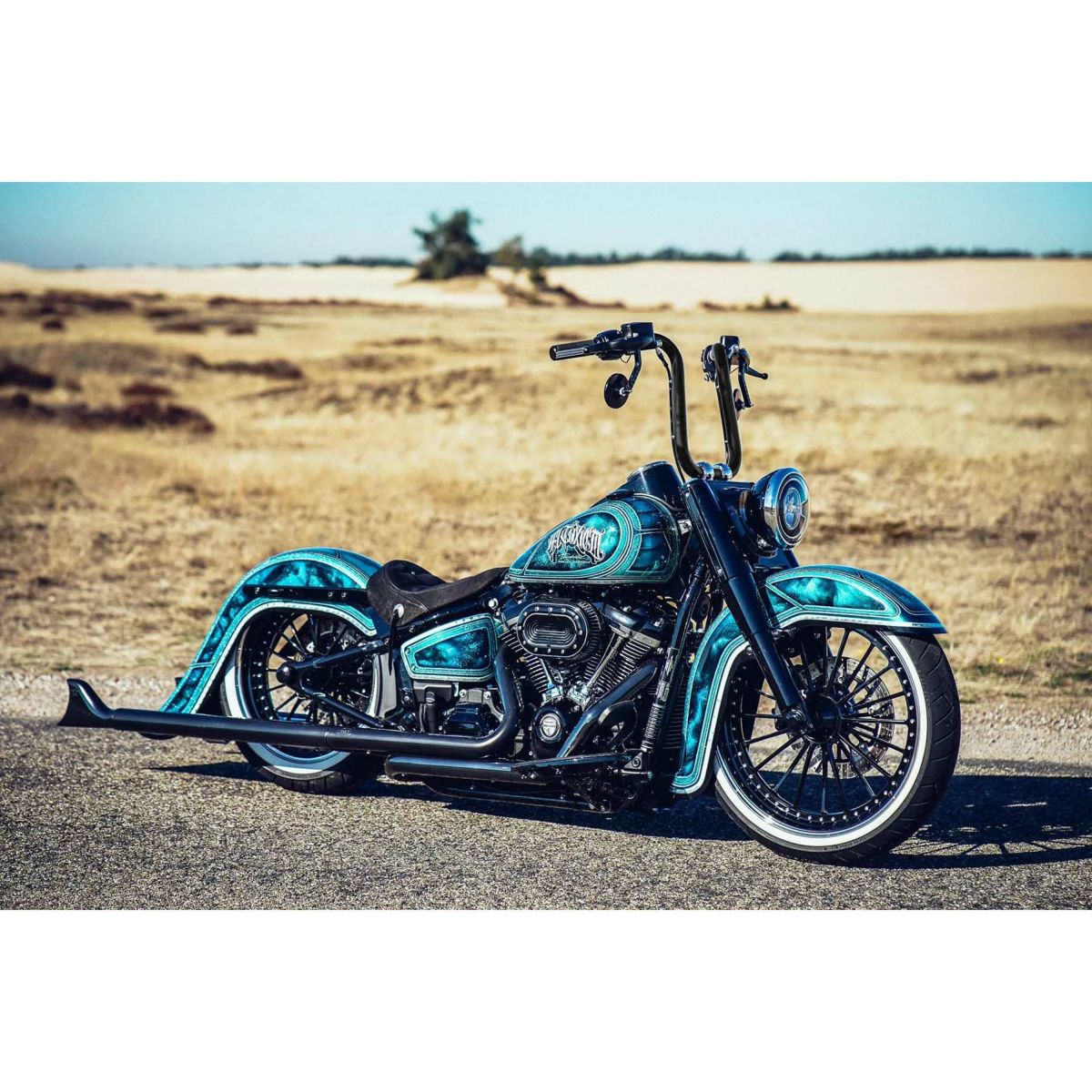 エルトキシコ・エイプハンドルルバー 35cm (マットブラック)2