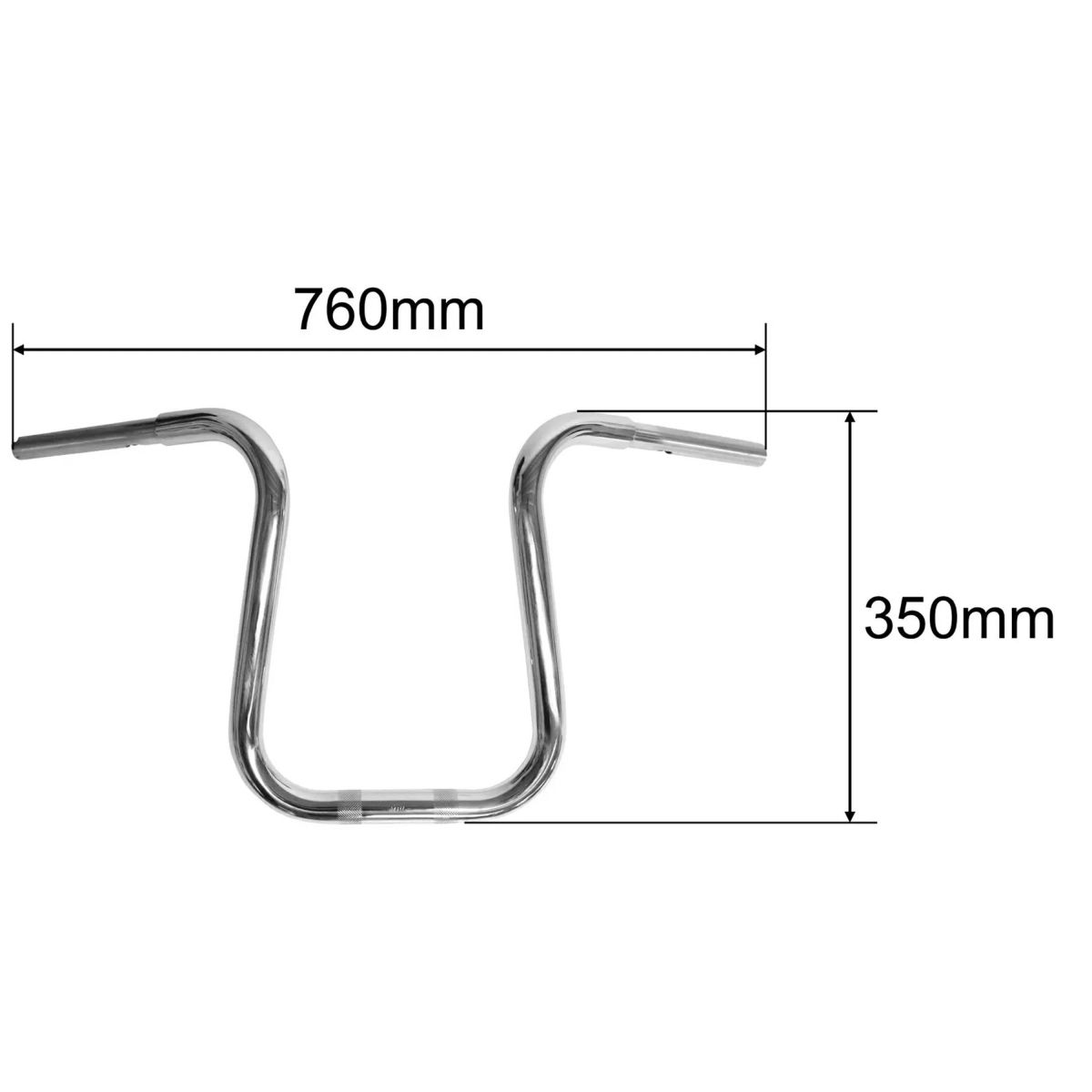 エルトキシコ・エイプハンドルルバー 35cm (マットブラック)4