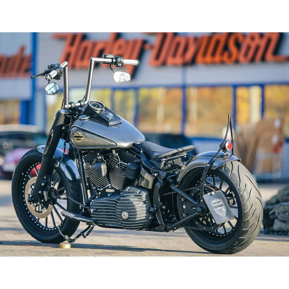 フリップ2・エイプハンドルルバー 34cm (ロウスチール)1