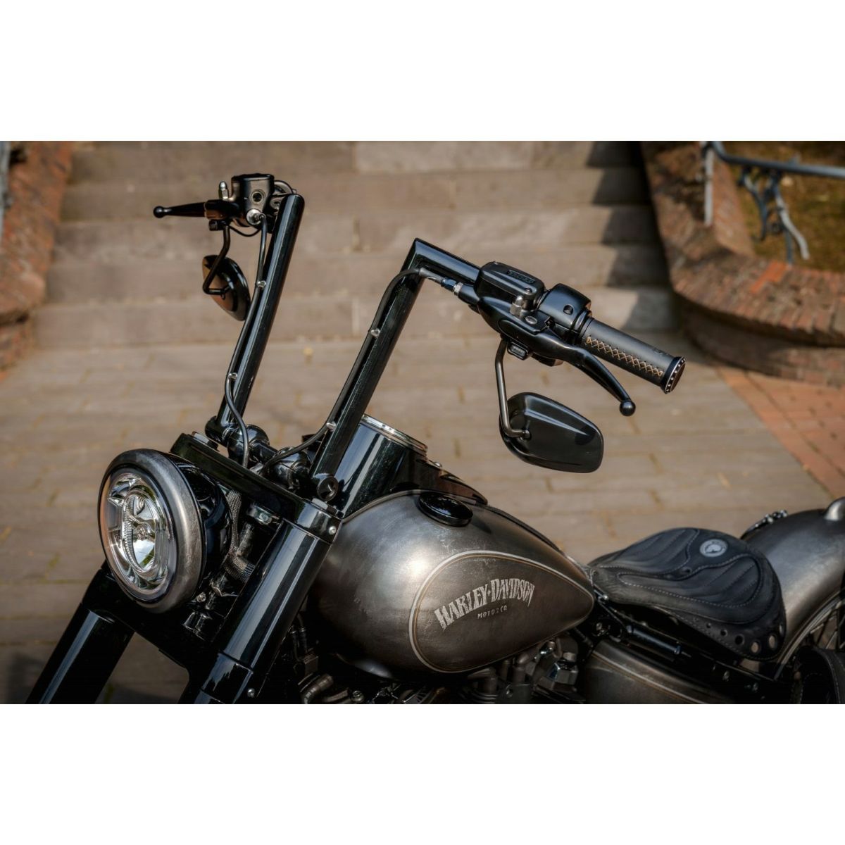 フリップ2・エイプハンドルルバー 34cm (ブラック)2