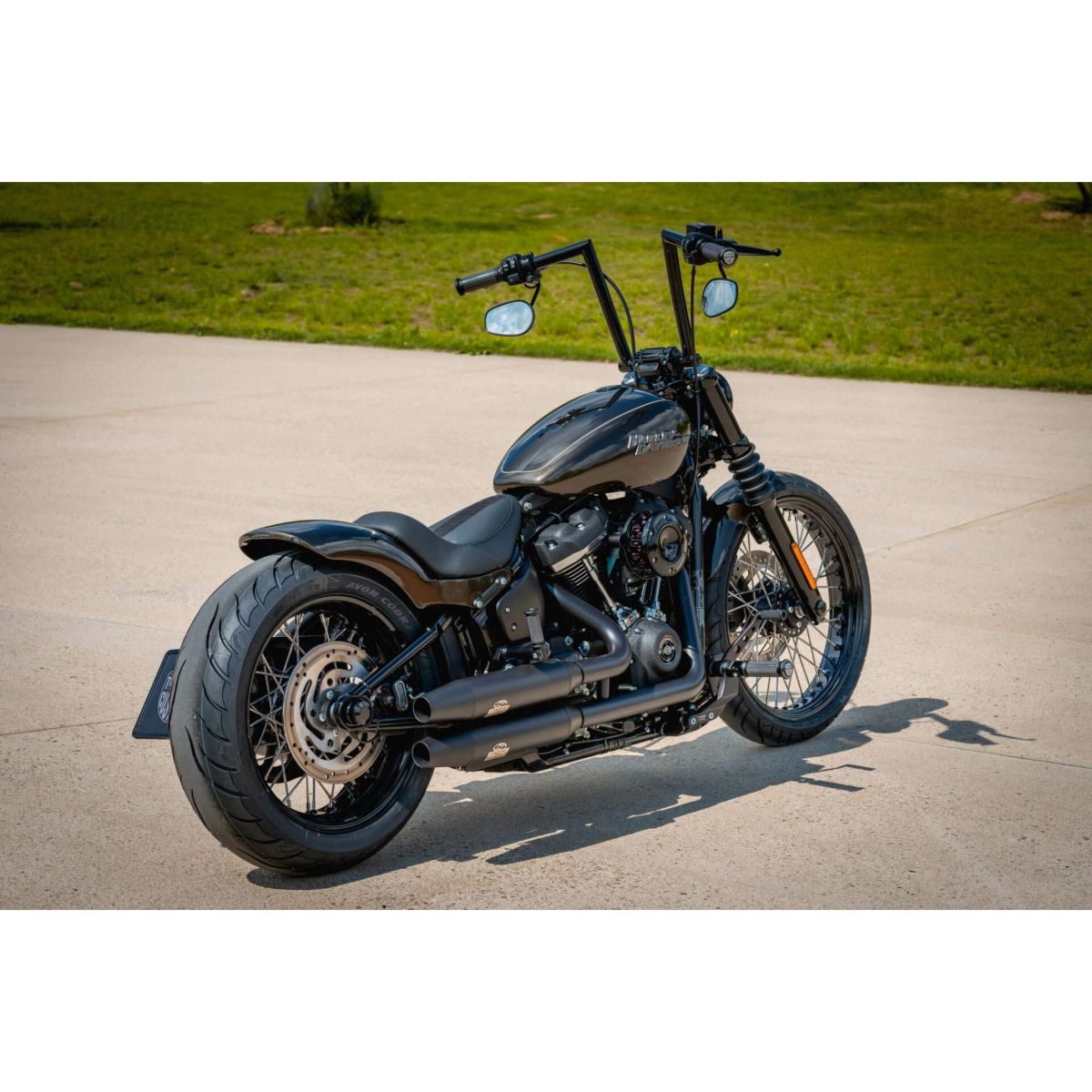 フリップ2・エイプハンドルルバー 34cm (ブラック)4