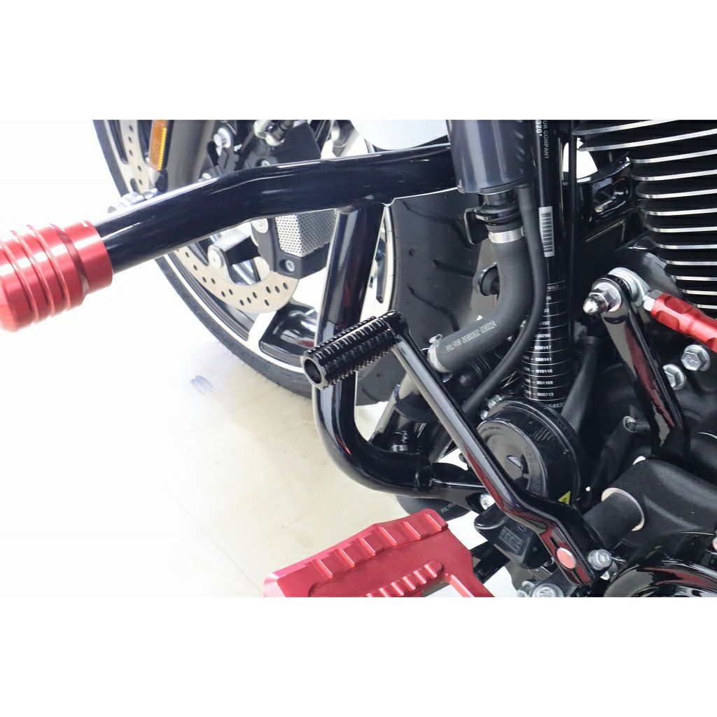 スピードラ ハーレー アルミ削り出しシフトペグ (ブラック)3