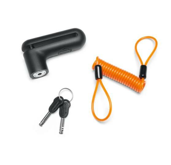 H-D ディスクブレーキ ロック＆リマインダー コード/オレンジ-03