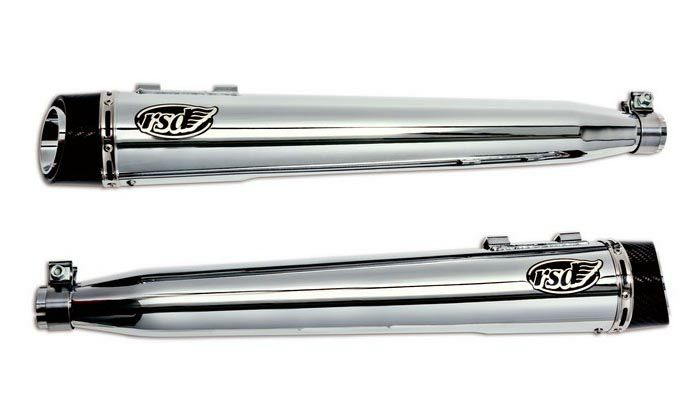 RSD SLANTデザイン　スリップオンマフラー ツーリング用-01