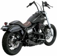 Roland Sands Design　スラント　2-into-1　ブラック カーボンOPS '06以降ダイナ-01