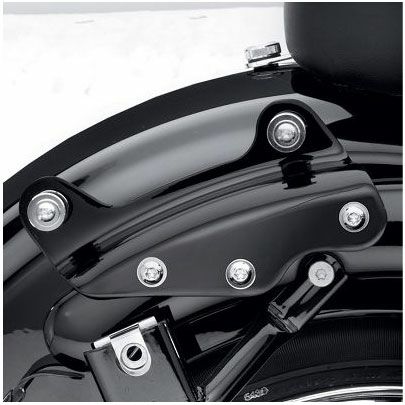 Drag Specialties　4ポイント・ドッキングハードウェアキット　2009～2013ツーリング マットブラック-02