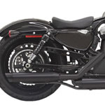 バッサーニ(Bassani) 3インチ FIREPOWER スラッシュエンド ブラック スポーツスター
