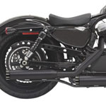 バッサーニ(Bassani) 3インチ FIREPOWER ビレットエンド ブラック スポーツスター