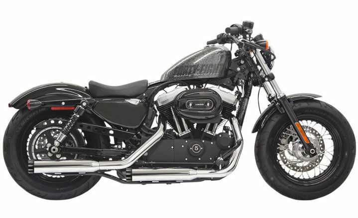 バッサーニ(Bassani) 3インチ FIREPOWER ビレットエンド クローム 