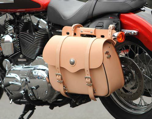 デグナー(DEGNER)  PRSB-9A プレミアムレザーサドルバッグ/タン-02