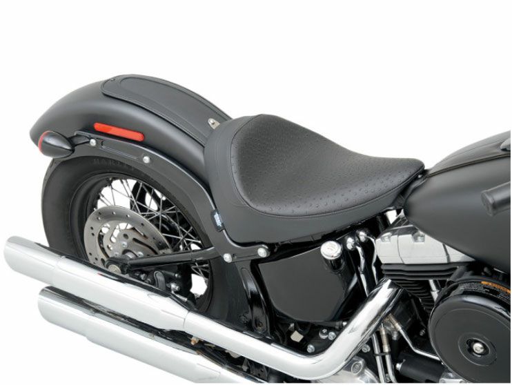 Drag Specialties ロー・ソロシート オーストリッチ-01