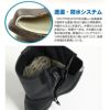 【デグナー(DEGNER) /PREXPORT】軽量防水ブーツ（黒）Sサイズ-03