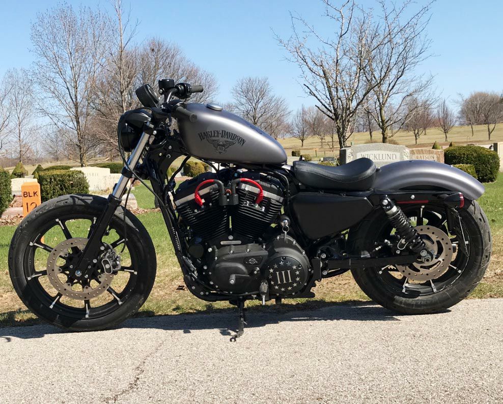 DKcustom スポーツスター コイル＆キー　リロケーションキット-04