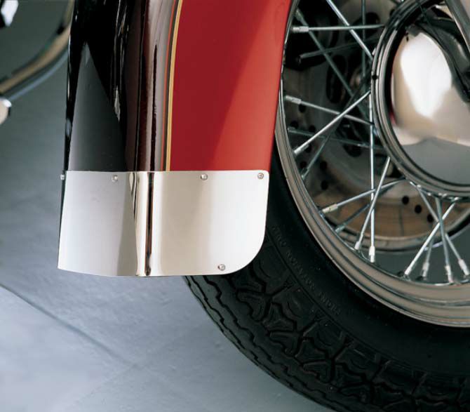 Drag Specialties クローム・ロワーフロントフェンダー・トリム-01