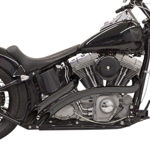 BASSANI RadialSweepers マフラー ブラック/ブラックシールド