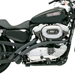 BASSANI RadialSweepers マフラー　ブラック スポーツスター