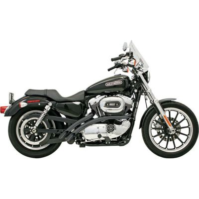 BASSANI RadialSweepers マフラー　ブラック スポーツスター