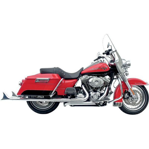 SAMSON EXHAUST TrueDualクロスアンダー　エキゾースト ロングテール 36インチ-01